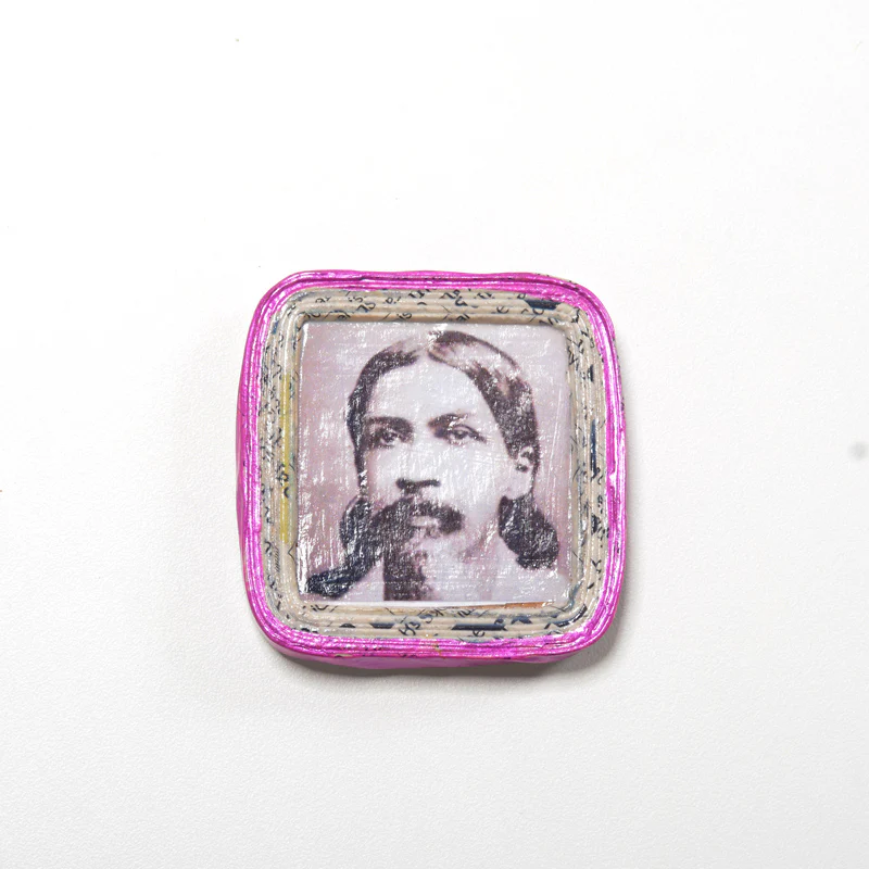 Upcycled Newspaper Fridge Magnets - Image 4