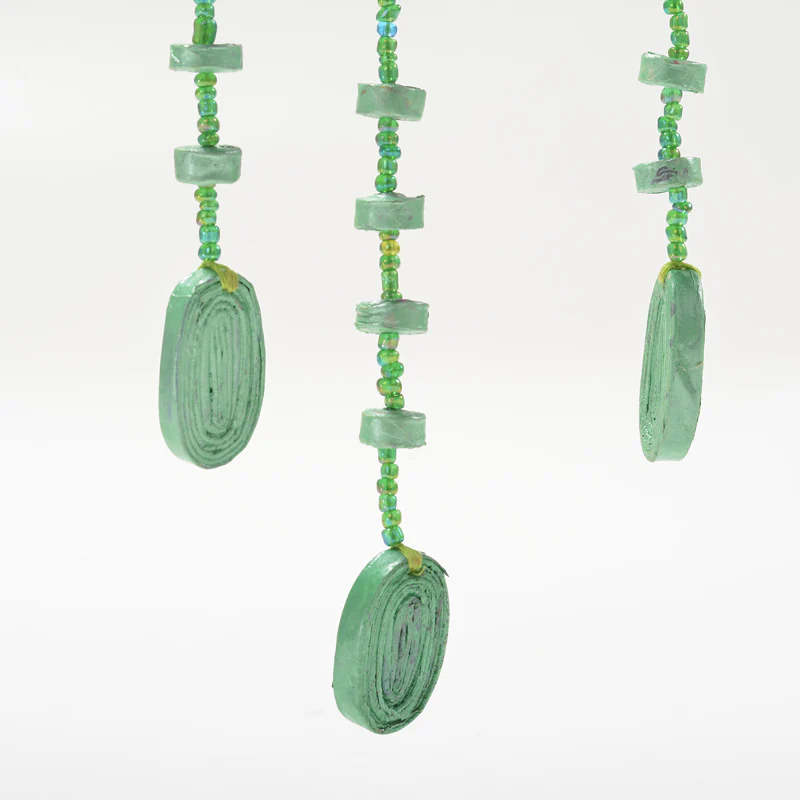 Upcycled Wall Hanging Round - Image 2